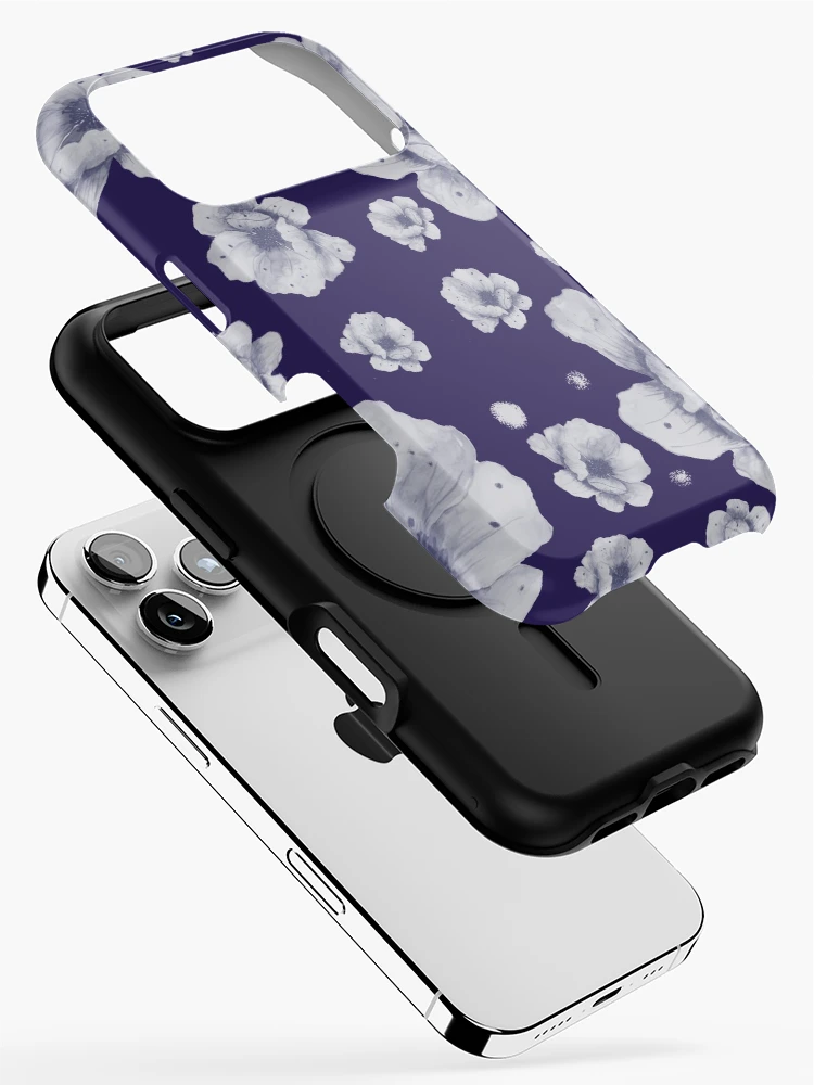 Thumbnail 2 of 4, iPhone Case, White Flower designed and sold by Rococodesigns.