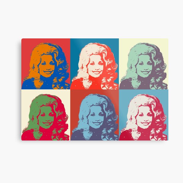 Pop Art Dolly Metal Print