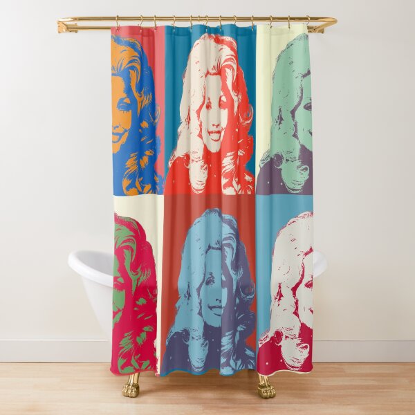 Pop Art Dolly Shower Curtain