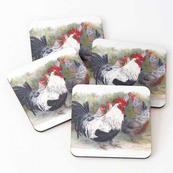 Item preview, Dorking poultry (fowl, chickens, chooks) designed and sold by JAN IRVING - ERINRAC.