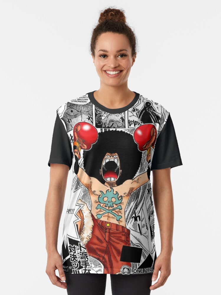 Camiseta Afro Luffy - One Piece