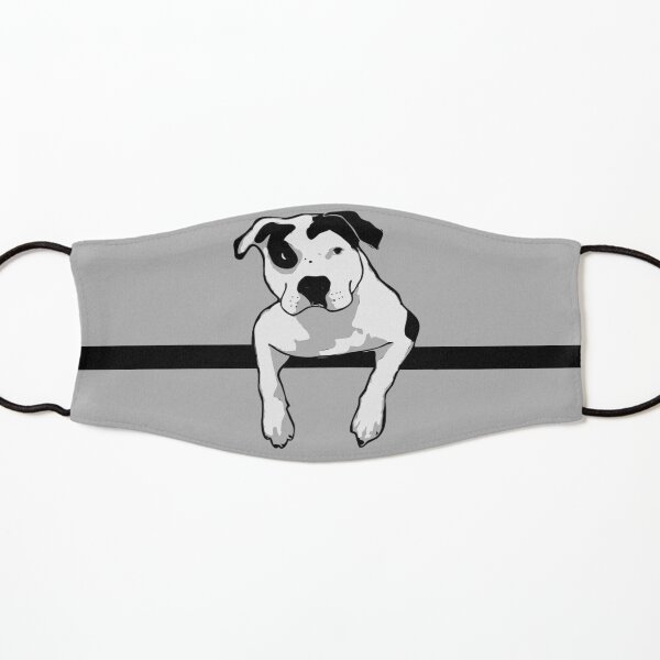 Pit Bull T-Bone Graphic Kids Mask