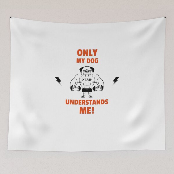 Item preview,  Only my Dog Understand me designed and sold by TeesKeeper.