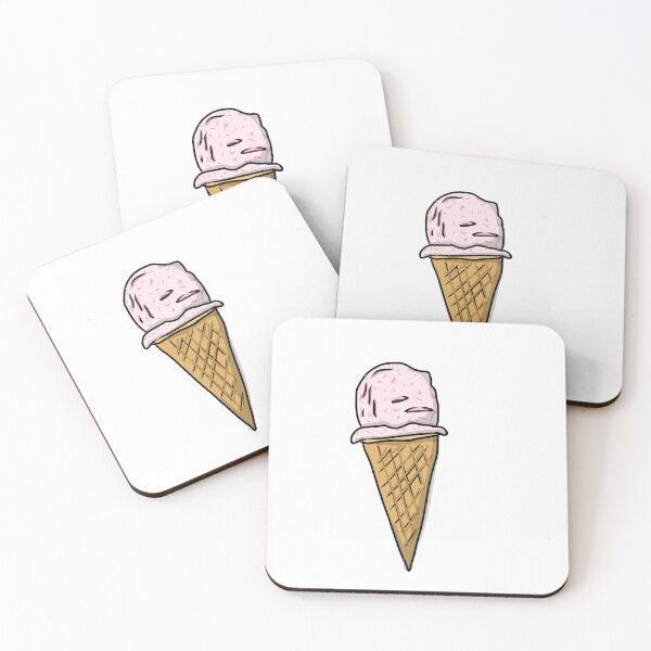 Item preview, Gourmet Strawberry Ice Cream Cone designed and sold by junelight19.