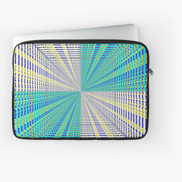 Rhombus, Squares, Op art, short for optical art, is a style of visual art that uses optical illusions Laptop Sleeve