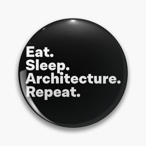 Item preview, Eat Sleep Architecture Repeat designed and sold by teesaurus.