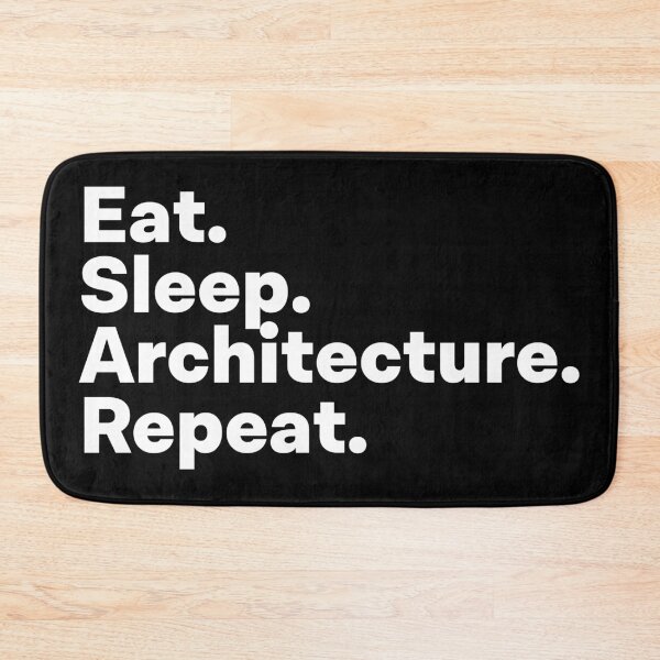Item preview, Eat Sleep Architecture Repeat designed and sold by teesaurus.