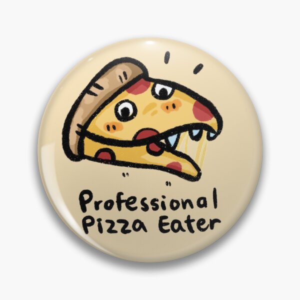 Item preview, Professional Pizza Eater // Pizza Dinosaur designed and sold by ShelliesWorld.