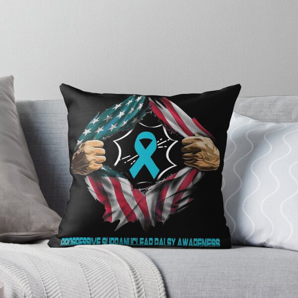Artikelvorschau, Progressive Supranuclear Palsy Awareness Amerikanische Flagge entworfen und verkauft von ArangoaStore.