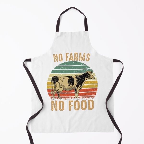 Item preview, No Farms No Food Vintage Farming Gift For Farmers designed and sold by mlemmlem22.