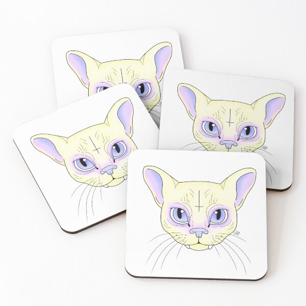 Item preview, Hell Kitty {Yellow} designed and sold by CaseyLeeArt.