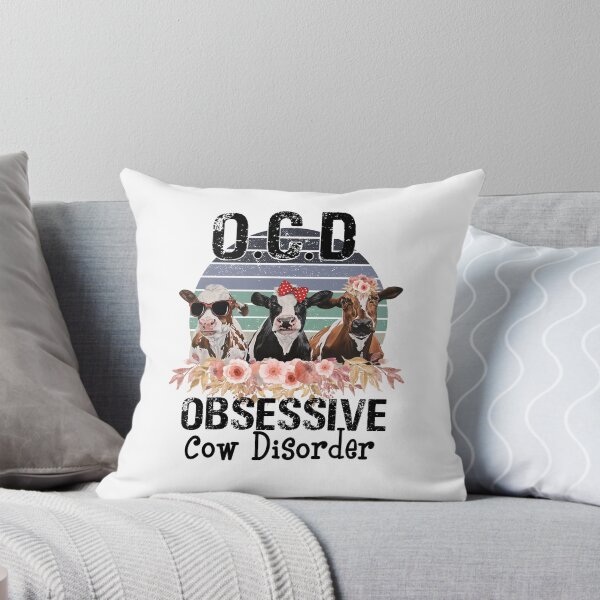 Item preview, Vintage OCD Obsessive Cow Disorder T-shirt Yes I Do Have OCD Funny Heifer Retro Shirt Gift Idea designed and sold by mlemmlem22.