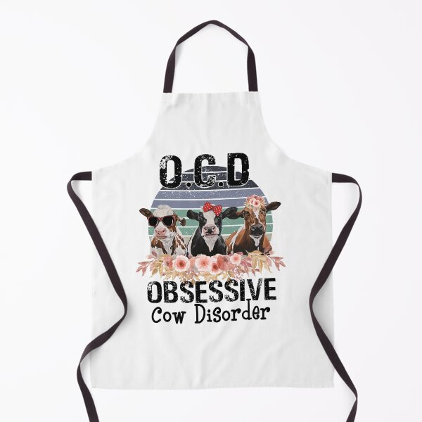 Item preview, Vintage OCD Obsessive Cow Disorder T-shirt Yes I Do Have OCD Funny Heifer Retro Shirt Gift Idea designed and sold by mlemmlem22.