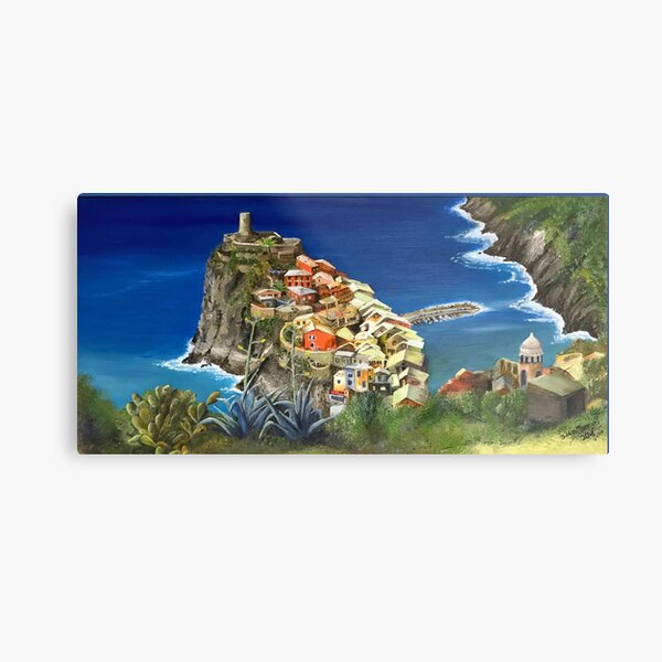 Vernazza - Cinque Terre Metal Print