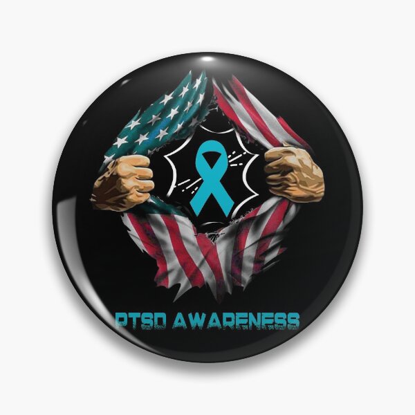 Item preview, PTSD Awareness American Flag designed and sold by ArangoaStore.