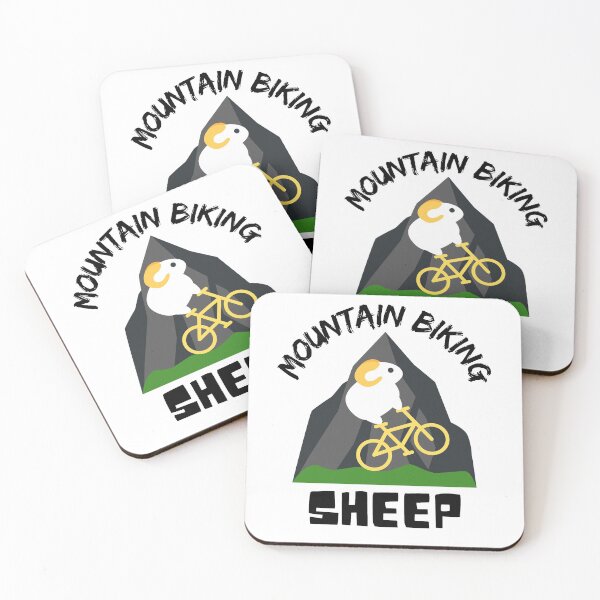Item preview, Mountain Biking Sheep designed and sold by Joy Poddar.