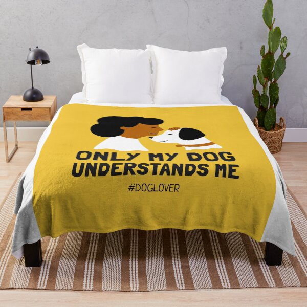 Item preview, Only My Dog Understands Me designed and sold by TeesKeeper.