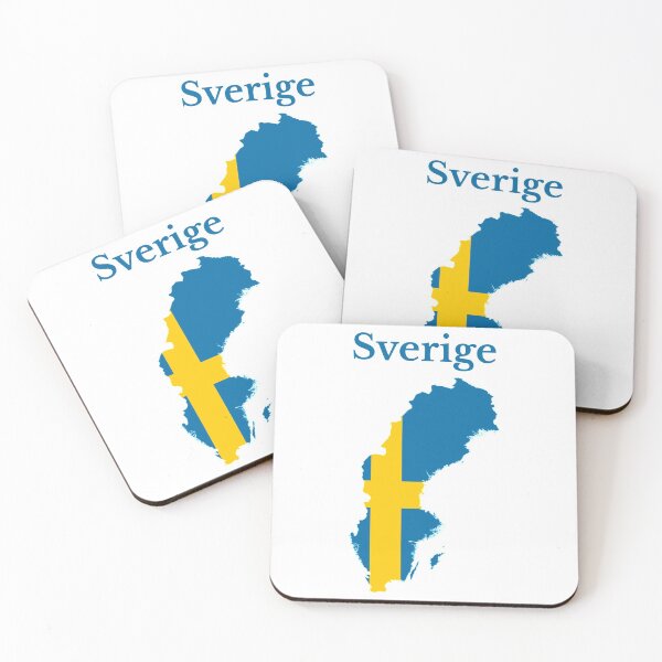 Item preview, Sweden (Sverige) Map, Swedish Gift, designed and sold by marosharaf.