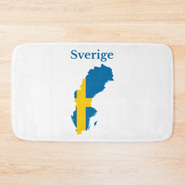 Item preview, Sweden (Sverige) Map, Swedish Gift, designed and sold by marosharaf.