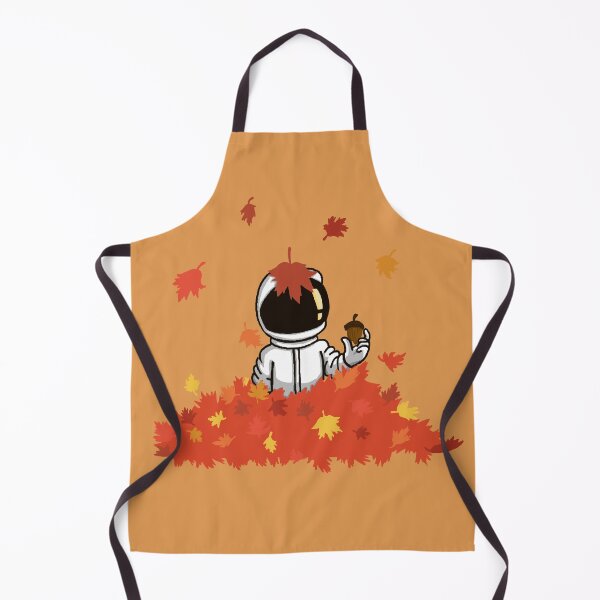 Item preview, Autumnal Spaceman Leaf Pile designed and sold by TaylorBosworth.