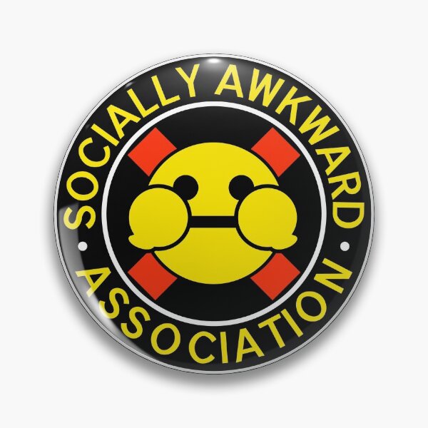 Item preview, Socially Awkward Association Logo designed and sold by Gold Wings Tees.