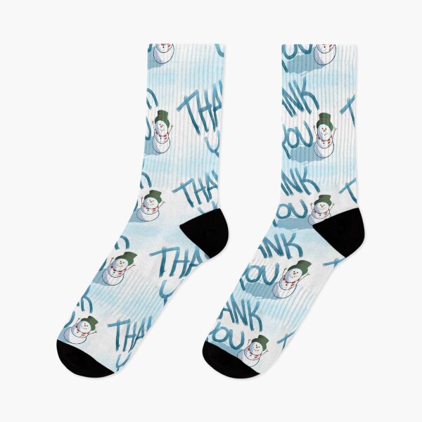 Item preview, Snowman Thank You designed and sold by Squeak Studio.