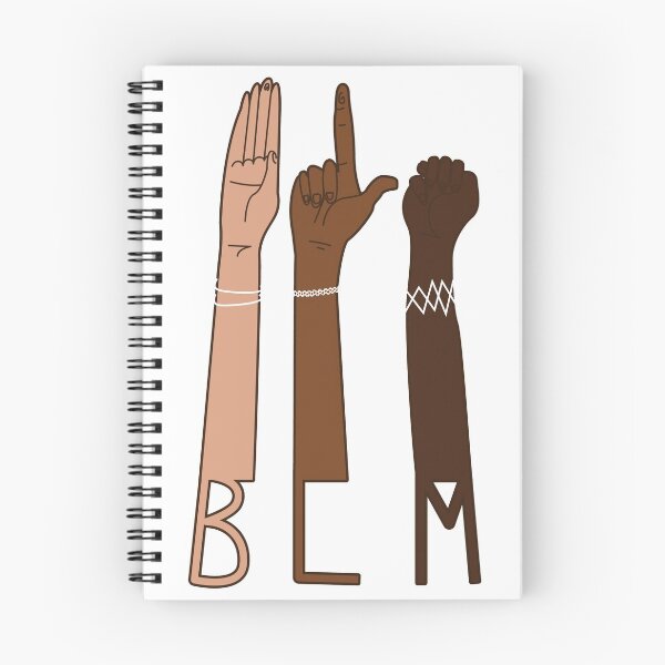 Item preview, BLM Black Lives Matter Diversity ASL Sign Language Hands designed and sold by kawaiisplatter.