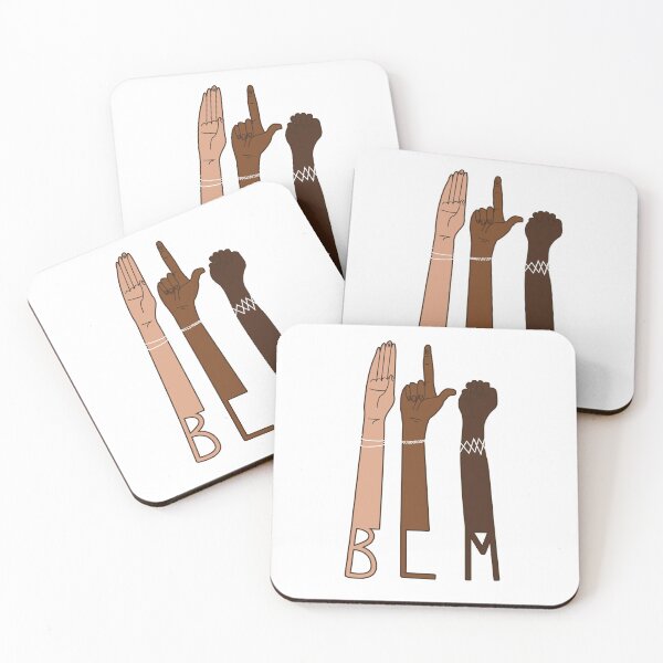 Item preview, BLM Black Lives Matter Diversity ASL Sign Language Hands designed and sold by kawaiisplatter.