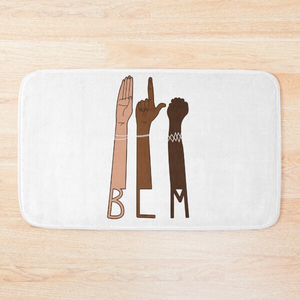 Item preview, BLM Black Lives Matter Diversity ASL Sign Language Hands designed and sold by kawaiisplatter.
