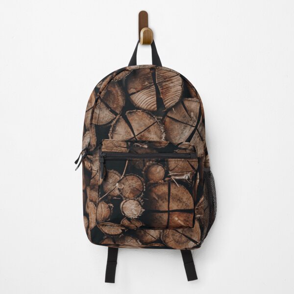 Item preview, Pile of Log Wood Cracking A Smile designed and sold by SaSaBoutique.