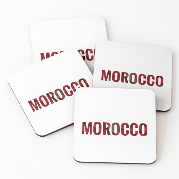 Item preview, MOROCCO FLAG NAME STYLISH DESIGN designed and sold by ArabCorner.