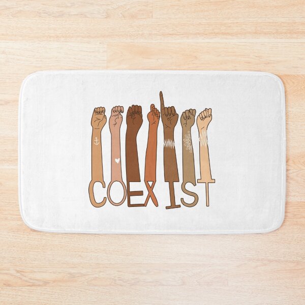 Item preview, Coexist Diversity ASL American Sign Language Design designed and sold by kawaiisplatter.