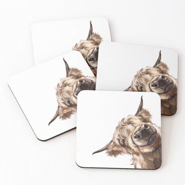 Item preview, Sneaky Highland Cow designed and sold by bignosework.