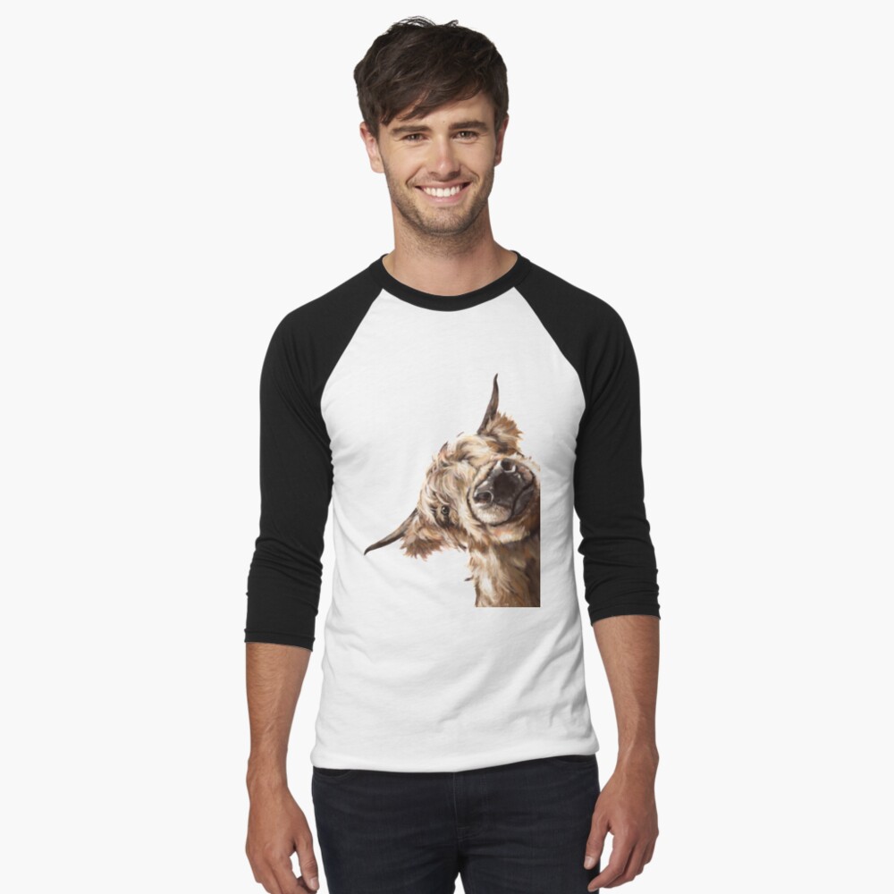 Item preview, Baseball ¾ Sleeve T-Shirt designed and sold by bignosework.