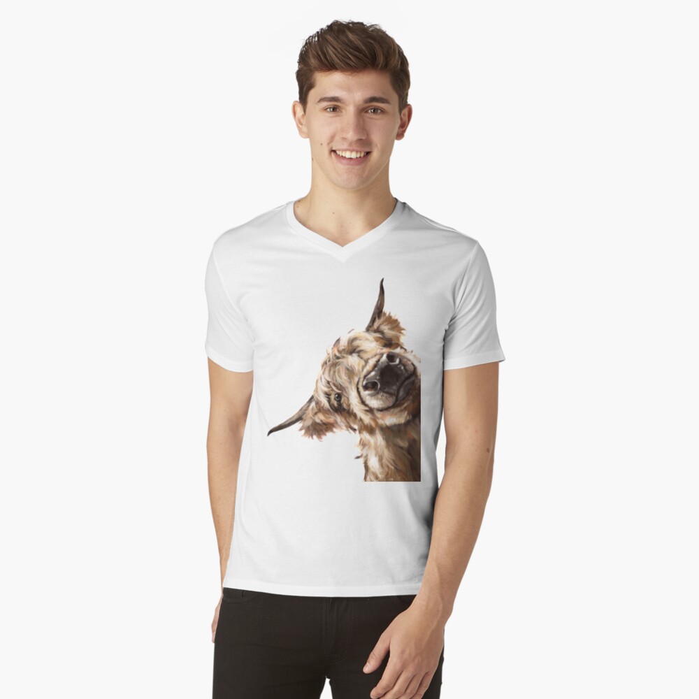 Item preview, V-Neck T-Shirt designed and sold by bignosework.