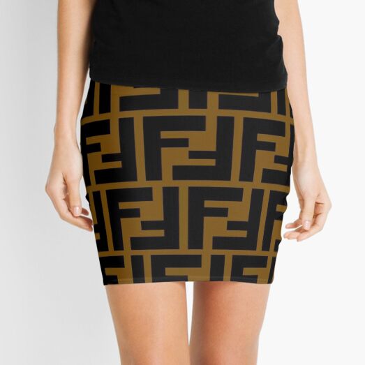 FENDI COLLAGE Mini Skirt
