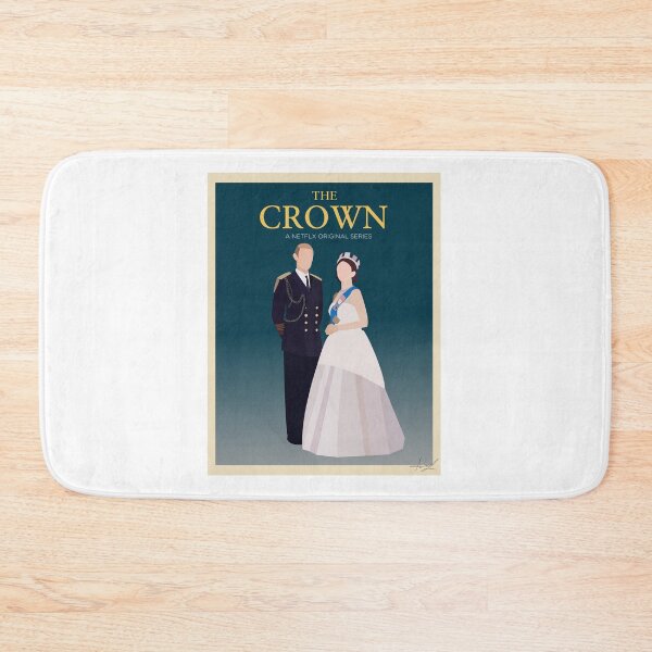 Item preview, the crown (elizabeth and philip)  designed and sold by illustratedmp.