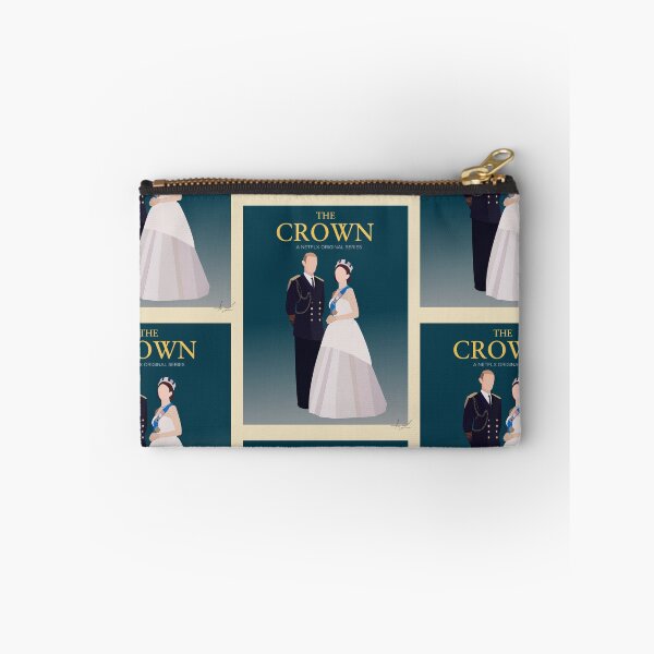 Item preview, the crown (elizabeth and philip)  designed and sold by illustratedmp.