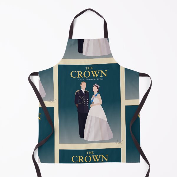 Item preview, the crown (elizabeth and philip)  designed and sold by illustratedmp.