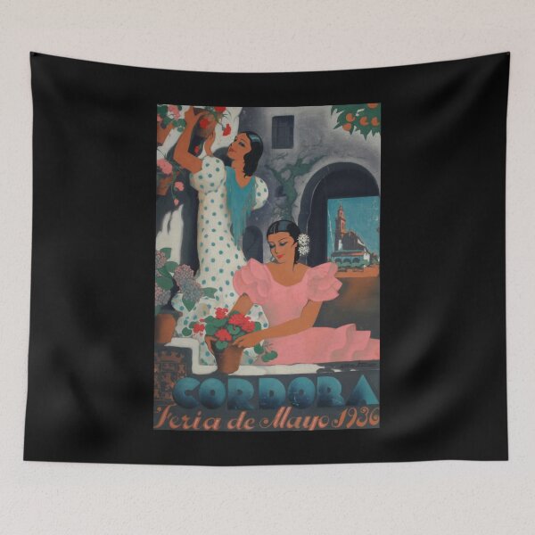 Item preview, retro classic Corodoba 1936 poster designed and sold by CorasPosters.