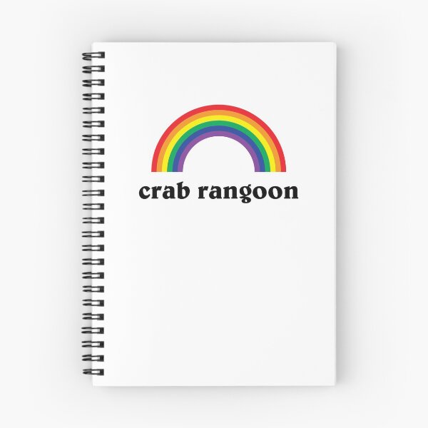 Item preview, Crab Rangoon Shirt with Rainbow Awesome designed and sold by kawaiisplatter.