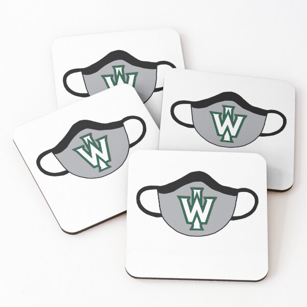 Item preview, Illinois Wesleyan Mask Sticker designed and sold by 18smitha.