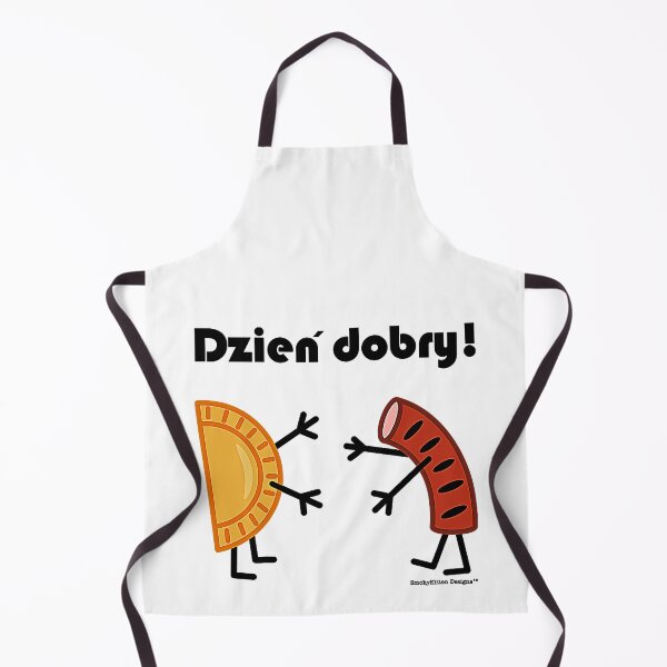 Item preview, Friendly Polish Foods - Pierogi and Kielbasa - Dzien Dobry T-Shirt designed and sold by nicenicenice9.