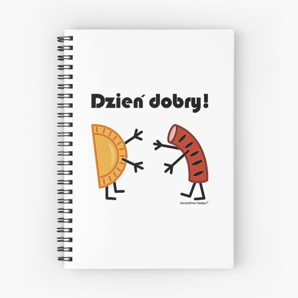 Item preview, Friendly Polish Foods - Pierogi and Kielbasa - Dzien Dobry T-Shirt designed and sold by nicenicenice9.