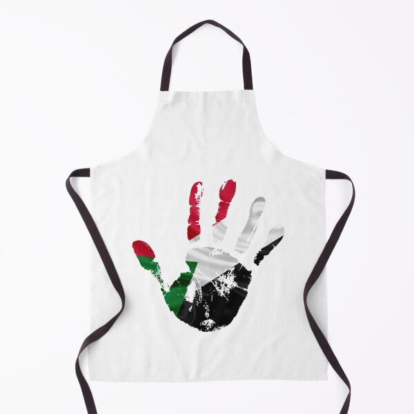 Item preview, SUDAN FLAG HANDPRINT STYLISH DESIGN designed and sold by ArabCorner.