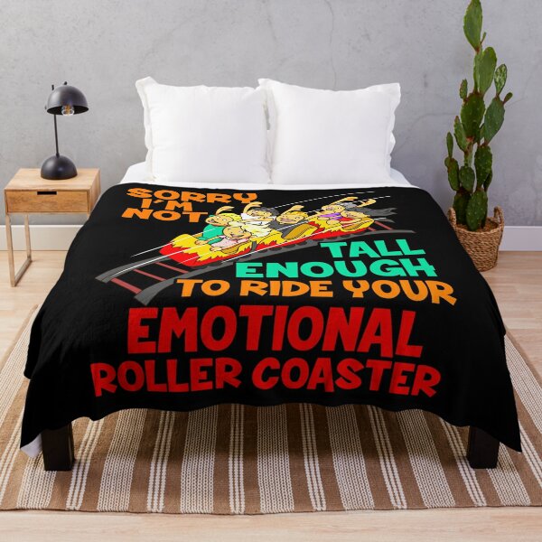 Rollercoaster Throw Blankets for Sale Redbubble