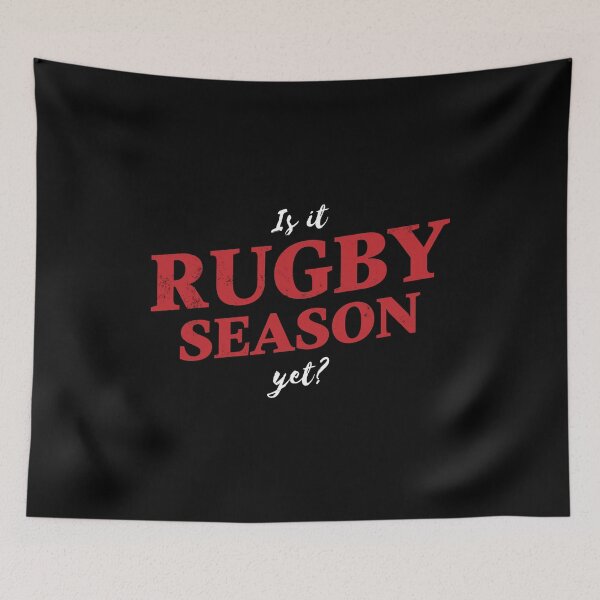 Item preview, Is it rugby season yet? designed and sold by Gold Wings Tees.