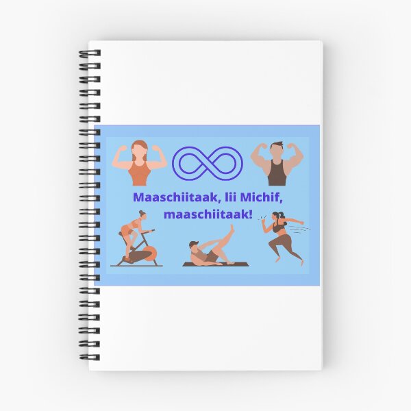 Item preview, Maaschiitaak, lii Michif, maaschiitaak! Move, Michif people, move! designed and sold by MichifLangRevit.