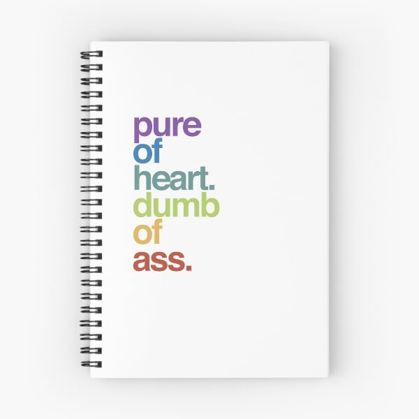 Item preview, Pure of Heart Dumb of Ass designed and sold by kawaiisplatter.