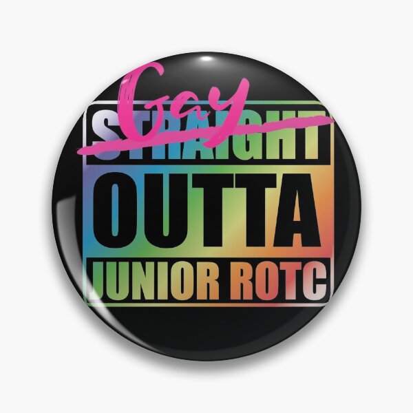 Item preview, Gay Outta Junior ROTC LGBT Pride JROTC designed and sold by kawaiisplatter.